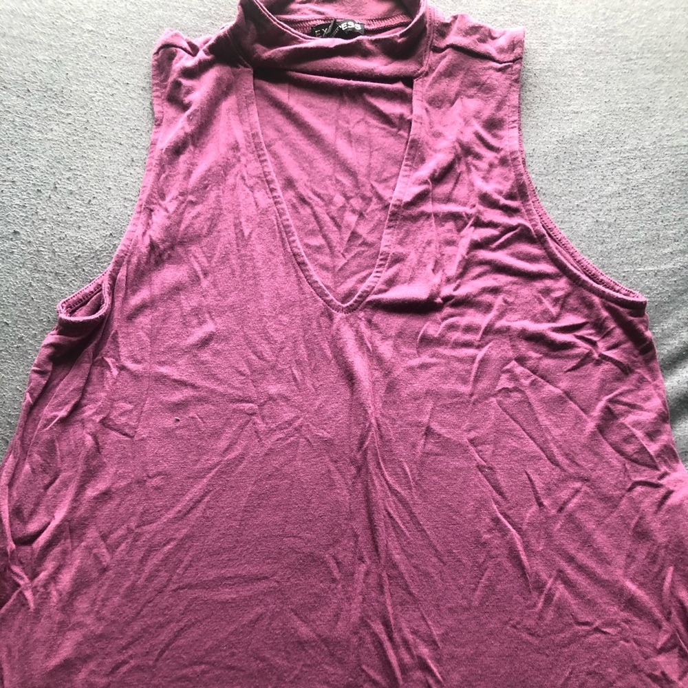 high neck tank